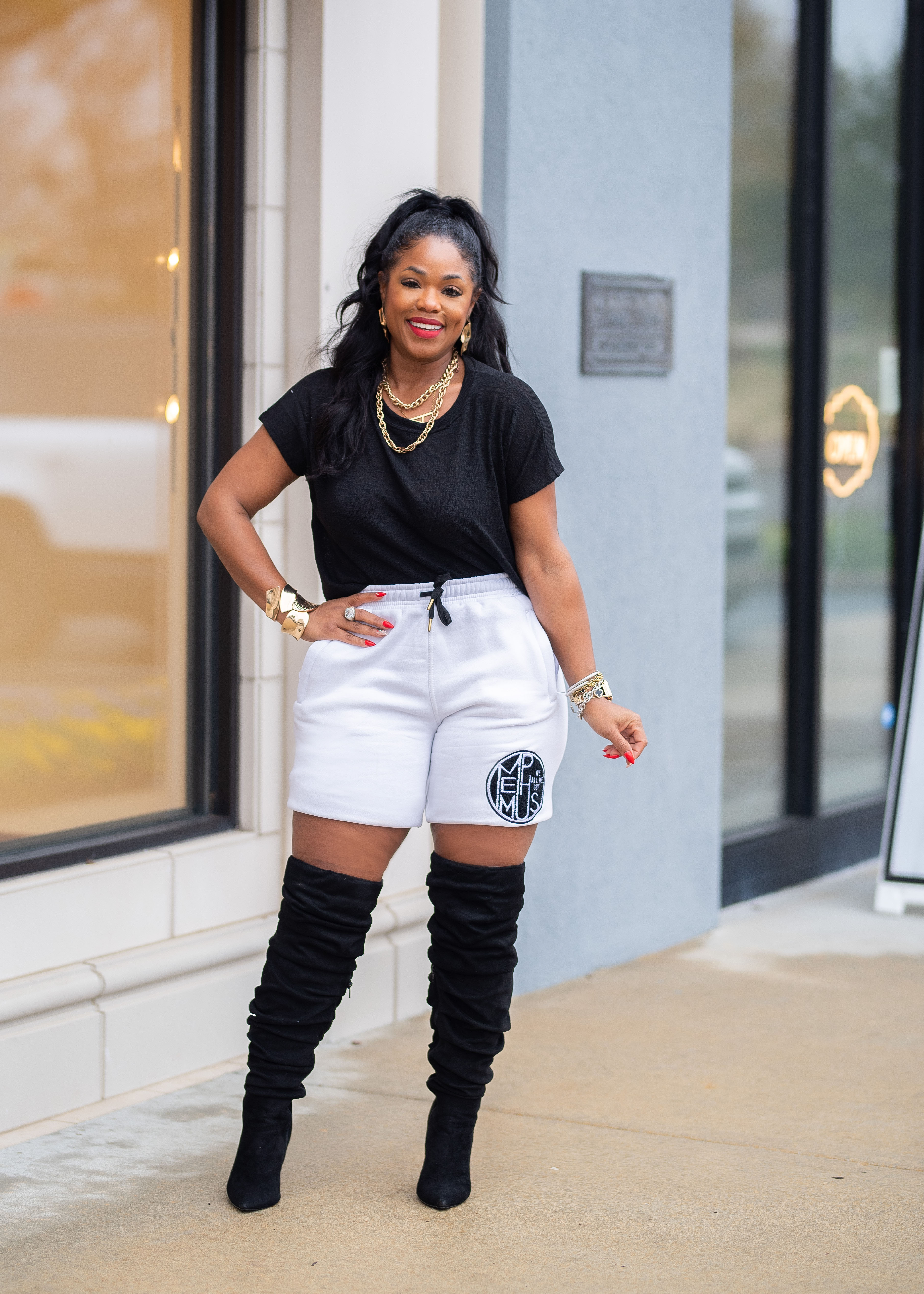 Shana | Short Sleeve Crop Top {Black} PLEASE READ DESCRIPTION