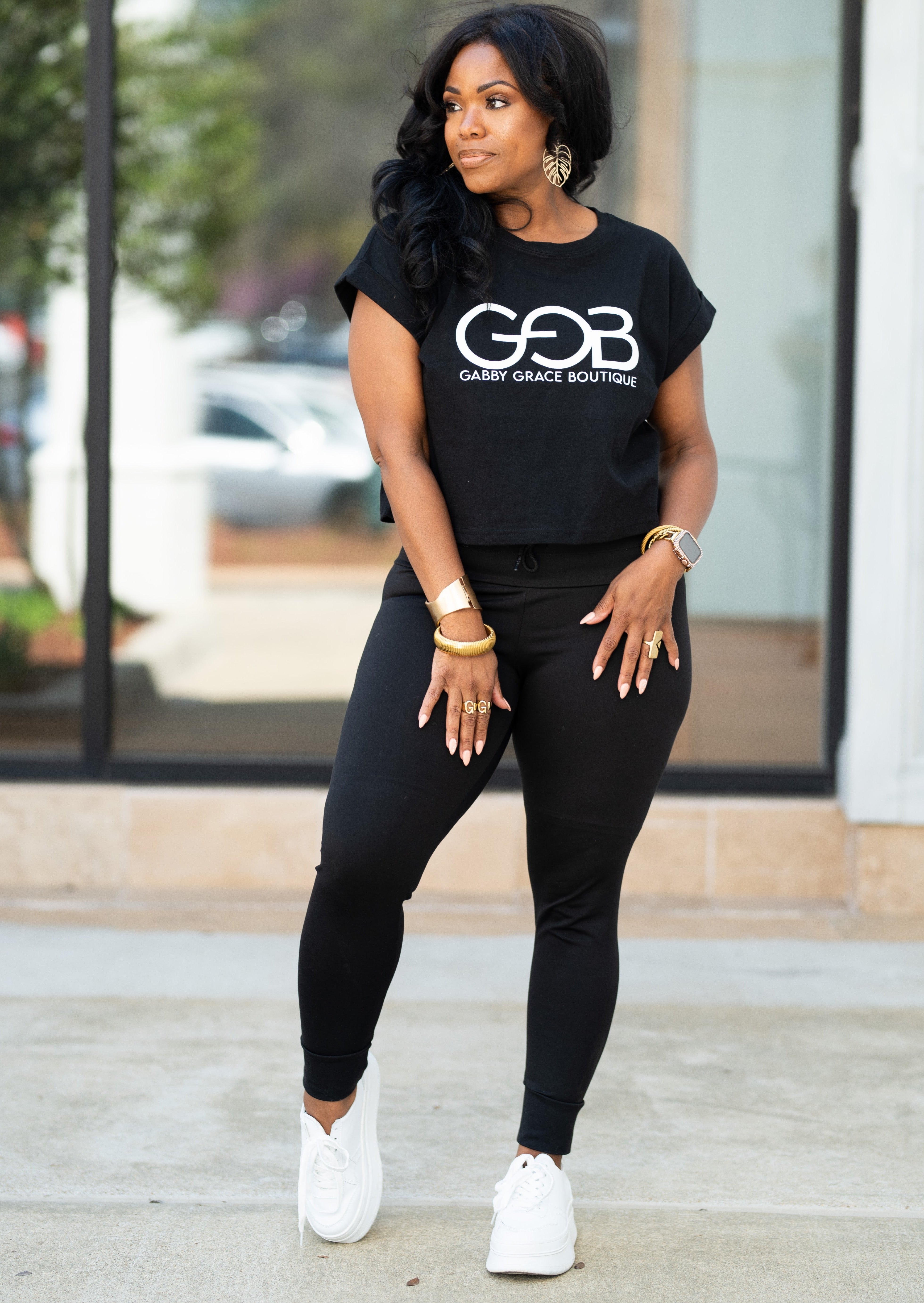 GGB | Crop Tank {Black} PLEASE READ DESCRIPTION