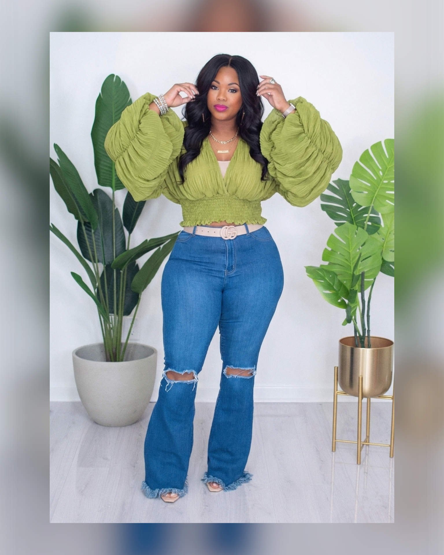 Dream | Chiffon Top {Lime} PREORDER PLEASE READ DESCRIPTION